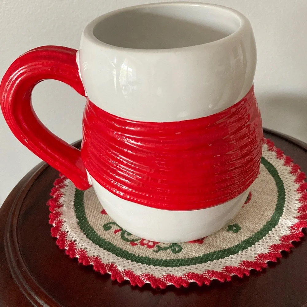 Vintage Teleflora gift snowman mug - Picture 3 of 4